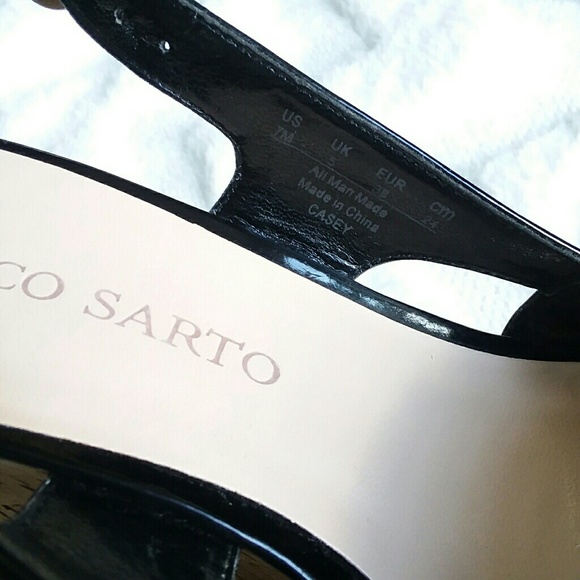 Franco Sarto cork wedge sandals - Picture 3 of 8